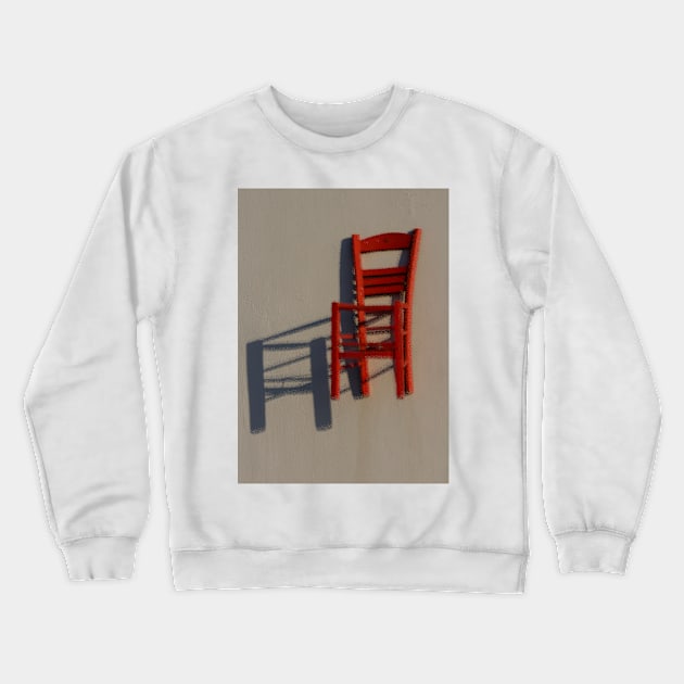 TABLE FOR ONE Crewneck Sweatshirt by mister-john